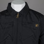 Fila Gold Kasa Zip Through Overshirt Black