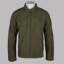 Fila Gold Kasa Zip Through Overshirt Dark Olive