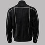 Fila Gold Nichols Velour Track Top Black/Egret