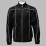 Fila Gold Nichols Velour Track Top Black/Egret