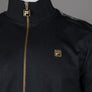 Fila Gold Roman Track Top Black