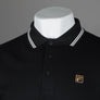 Fila Gold Soren Polo Shirt Black