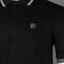 Fila Gold Soren Polo Shirt Black
