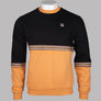Fila Vintage Attwood Colour Block Sweatshirt Yam/Black