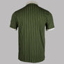 Fila Vintage BB1 Classic Striped Polo Shirt Chive/Gardenia/Windsor Wine