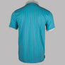 Fila Vintage BB1 Classic Striped Polo Shirt Cyan Blue/Gardenia/Fila Navy