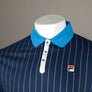 Fila Vintage BB1 Classic Striped Polo Shirt Fila Navy/Regatta Blue/Gardenia