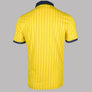 Fila Vintage BB1 Classic Striped Polo Shirt High Visability Yellow/Fila Navy/White