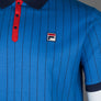 Fila Vintage BB1 Classic Striped Polo Shirt Turkish Sea/Fila Navy/Fila Red