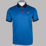Fila Vintage BB1 Classic Striped Polo Shirt Turkish Sea/Fila Navy/Fila Red