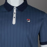 Fila Vintage BB1 Classic Striped Polo Shirt Vintage Indigo/Gardenia/Fila Navy