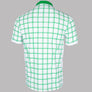 Fila Vintage Bobby Check Polo Shirt White/Jelly Bean Green