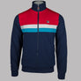 Fila Vintage Didier Colour Block Track Jacket Fila Navy/Fila Red/Gardenia/Cyan Blue