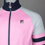 Fila Vintage Founder 2 Track Jacket Prism Pink/Fila Navy/High Rise Grey