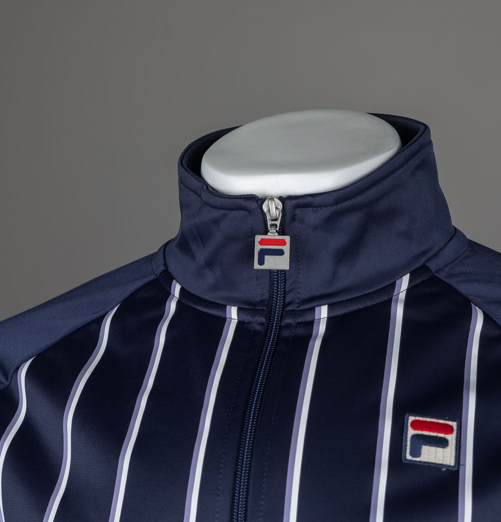 Hudson Jacket - White with Navy Stripes Hudson Jacket - White with Navy Stripes