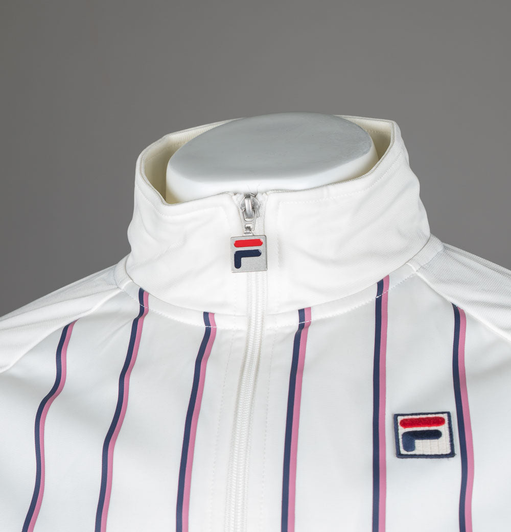 Hudson Jacket - White with Navy Stripes Hudson Jacket - White with Navy Stripes
