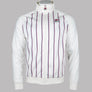 Fila Vintage Hudson Stripe Track Top Gardenia/Fila Navy/Foxglove