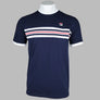 Fila Vintage Joey T-Shirt Fila Navy/White/Fila Red