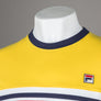 Fila Vintage Joey T-Shirt High Visability Yellow/Fila Navy/Fila Red