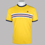 Fila Vintage Joey T-Shirt High Visability Yellow/Fila Navy/Fila Red