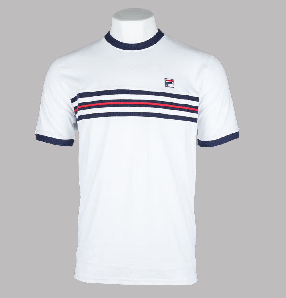 White fila best sale shirt