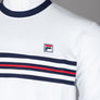 Fila Vintage Joey T-Shirt White/Fila Navy/Fila Red