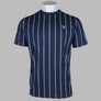 Fila Vintage Lee Pin Stripe T-Shirt Fila Navy/Wisteria/Gardenia
