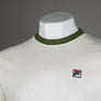 Fila Vintage Marconi Ringer T-Shirt Gardenia/Chive