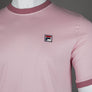 Fila Vintage Marconi Ringer T-Shirt Pink Nectar/Heather Rose