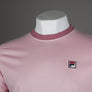 Fila Vintage Marconi Ringer T-Shirt Pink Nectar/Heather Rose