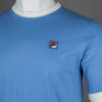 Fila Vintage Marconi Ringer T-Shirt Regatta Blue/Gardenia