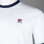 Fila Vintage Marconi Ringer T-Shirt White/Fila Navy