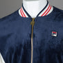 Fila Vintage Miguel Velour Archive Track Top Fila Navy/Gardenia/Fila Red