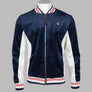 Fila Vintage Miguel Velour Archive Track Top Fila Navy/Gardenia/Fila Red