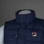 Fila Vintage Milton Padded Gilet Fila Navy