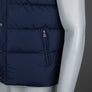 Fila Vintage Milton Padded Gilet Fila Navy