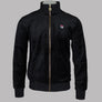 Fila Vintage Nero Velour Track Top Black