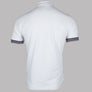 Fila Vintage Omari Heritage Stripe Polo Shirt White