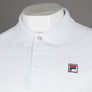 Fila Vintage Omari Heritage Stripe Polo Shirt White