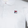 Fila Vintage Omari Heritage Stripe Polo Shirt White