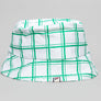 Fila Vintage Oscar Check Bucket Hat White/Jelly Bean Green