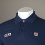 Fila Vintage Pablo Polo Shirt Fila Navy/Lemonade