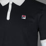Fila Vintage Panatta 2 Polo Shirt Black/Gardenia