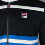 Fila Vintage Stefan Archive Track Top Black/Turkish Sea/Gardenia
