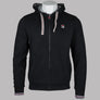 Fila Vintage Tenconi Full Zip Hooded Sweatshirt Black/Grey Marl