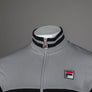 Fila Vintage Tiebreaker Funnel Neck Track Jacket Black/Sharkskin/Lemonade