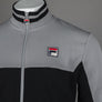 Fila Vintage Tiebreaker Funnel Neck Track Jacket Black/Sharkskin/Lemonade