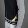 Fila Vintage Tiebreaker Funnel Neck Track Jacket Black/Sharkskin/Lemonade
