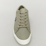 Fred Perry Baseline Leather Trainers Warm Grey/Brick