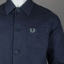 Fred Perry Bedford Cord Overshirt Dark Airforce